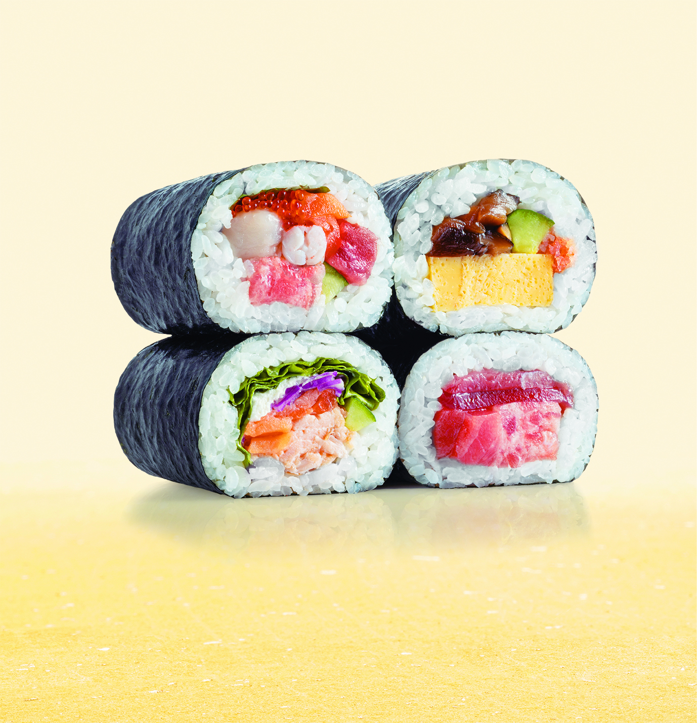 「よくばり4種の恵方巻セット」（1771円）