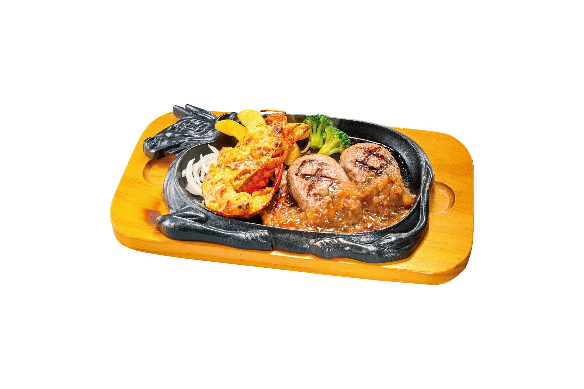 「ロブスター＆大俵ハンバーグ」（150g 2409円/200g 2519円/250g 2739円）