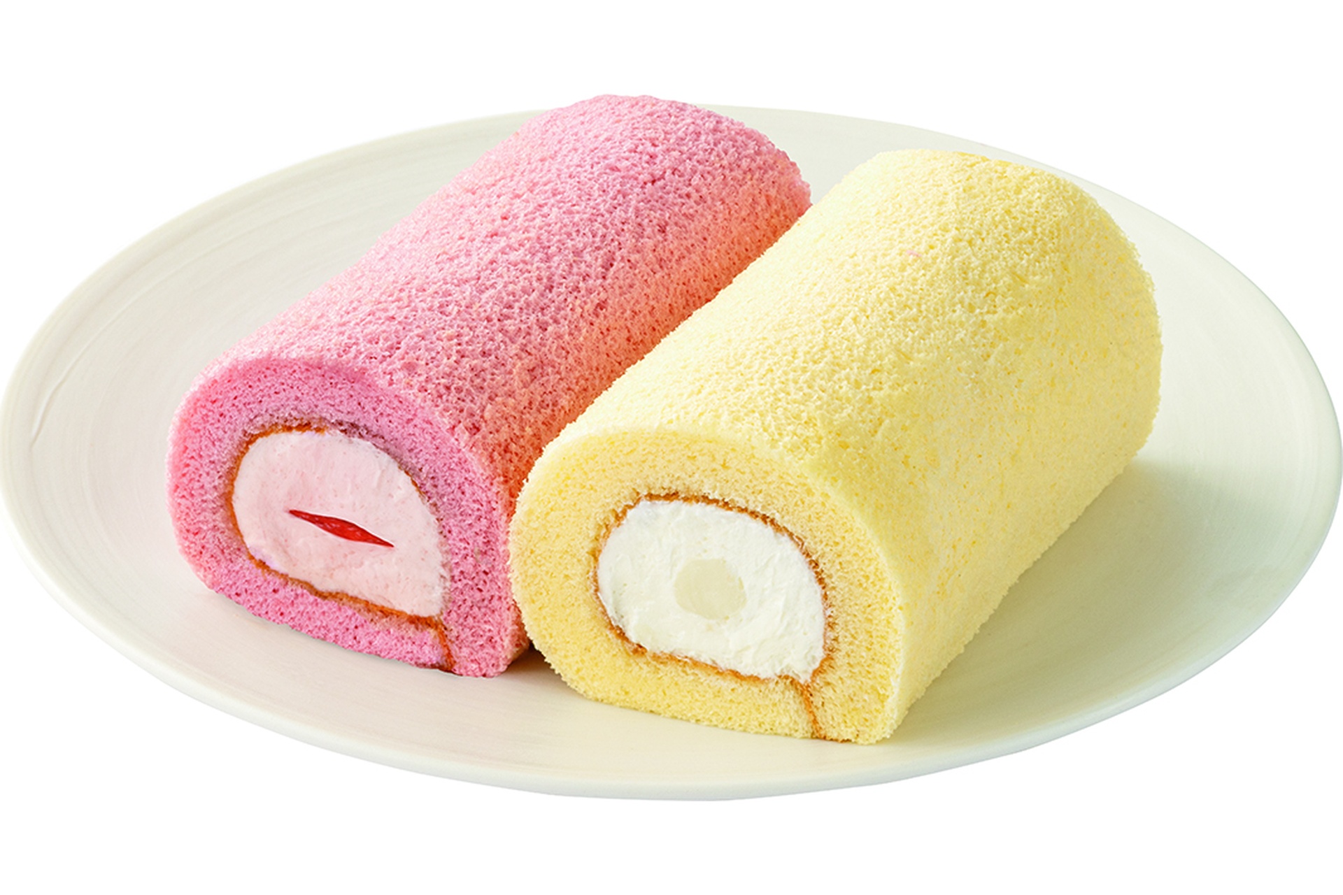 節分 ロールケーキ（いちご＆ミルク）2本入