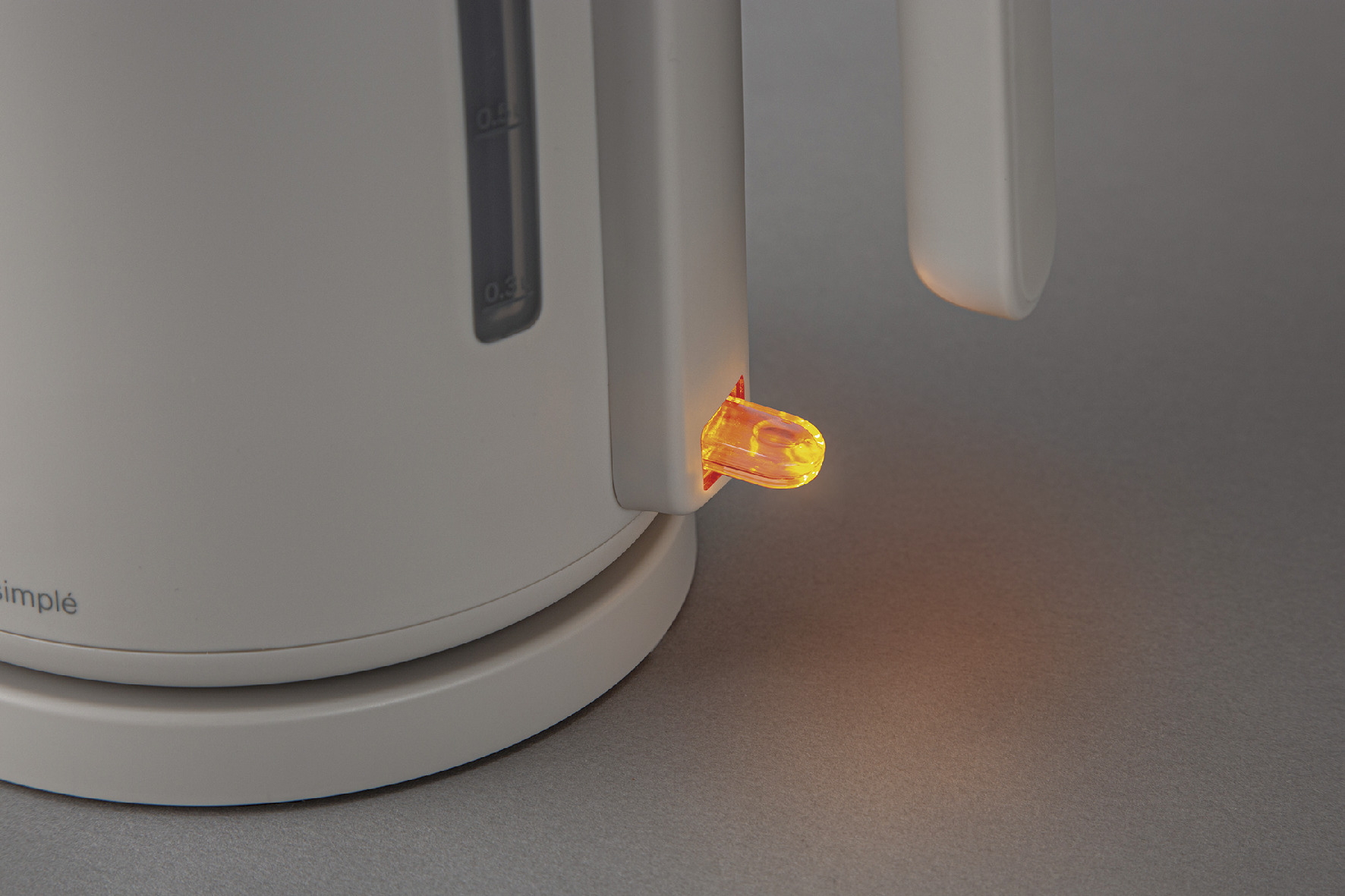 沸騰を知らせるランプ付き