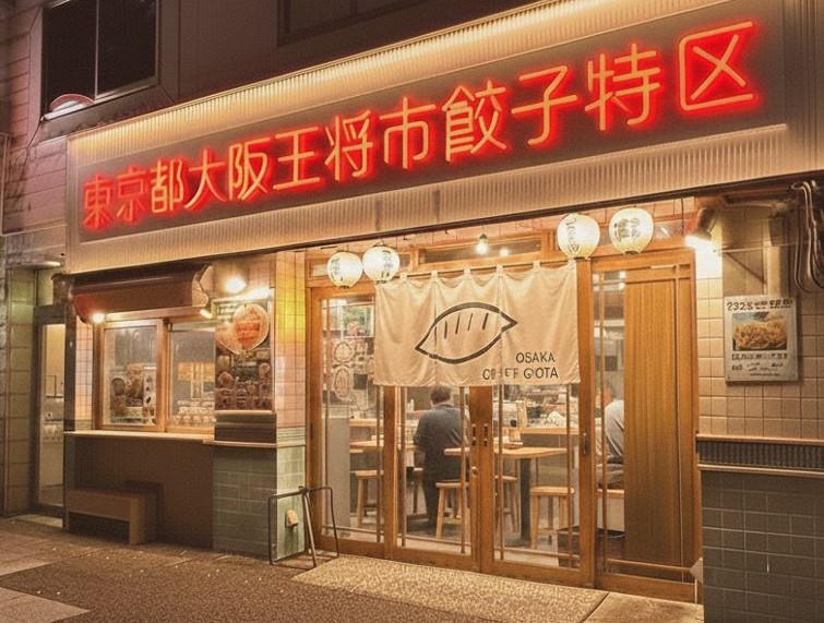 大阪王将「東京都大阪王将市餃子特区」