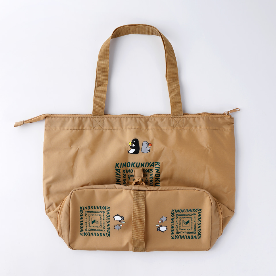 紀ノ国屋「Suicaのペンギン」がかわいい「折りたためる保冷トート