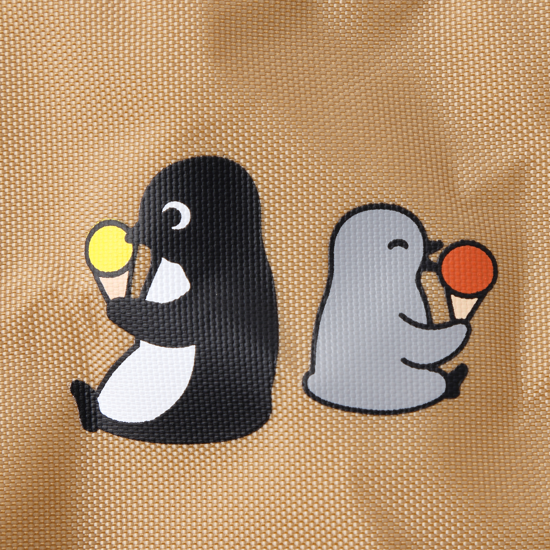 紀ノ国屋 Suicaのペンギン折りたためる保冷トートバッグ（ベージュ）