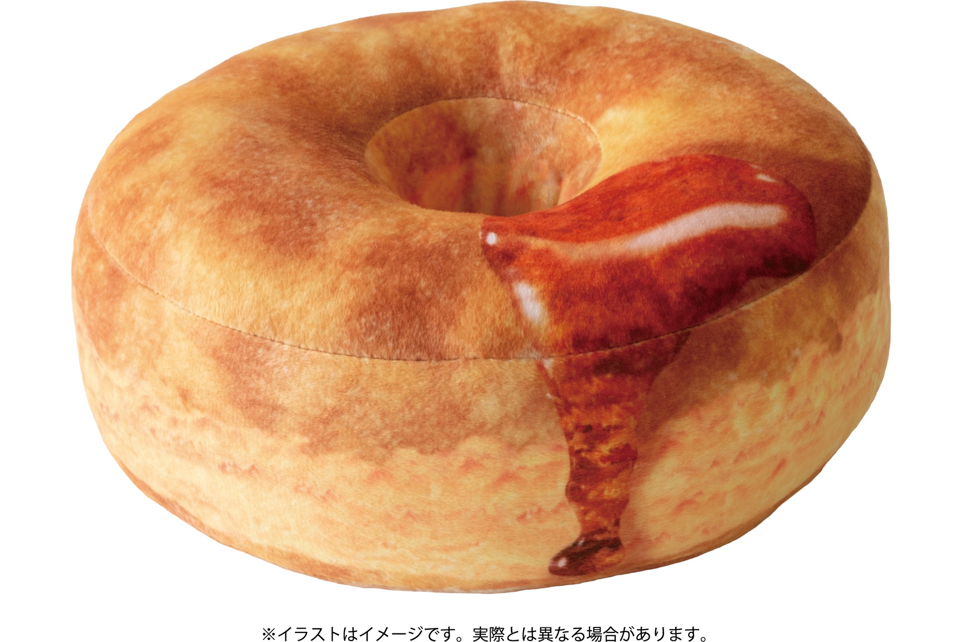 ビスケット型お昼寝枕