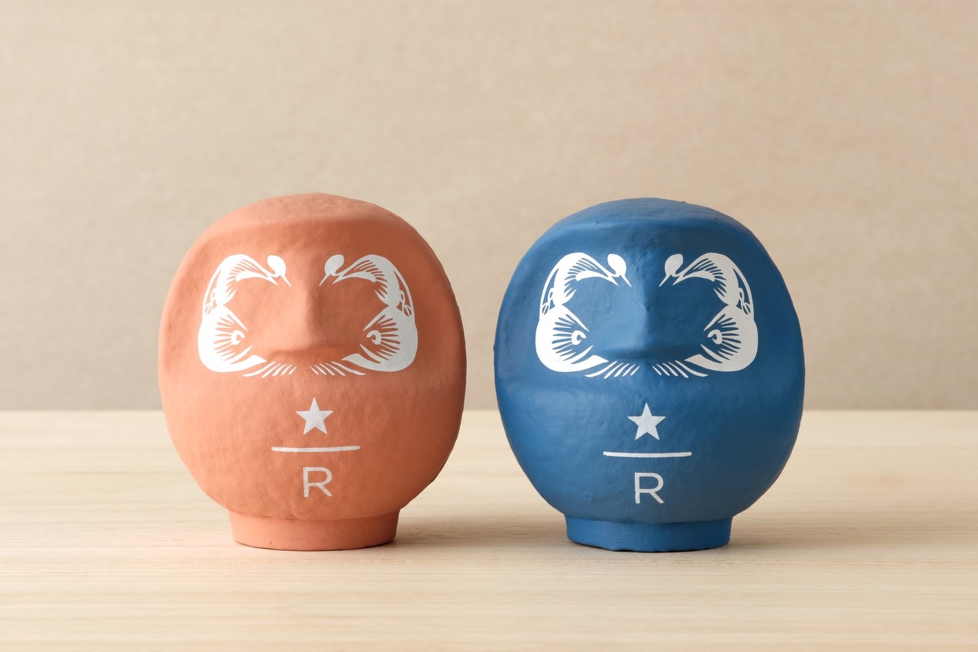 スターバックスリザーブDaruma カッパーオレンジ/リバーブルー
