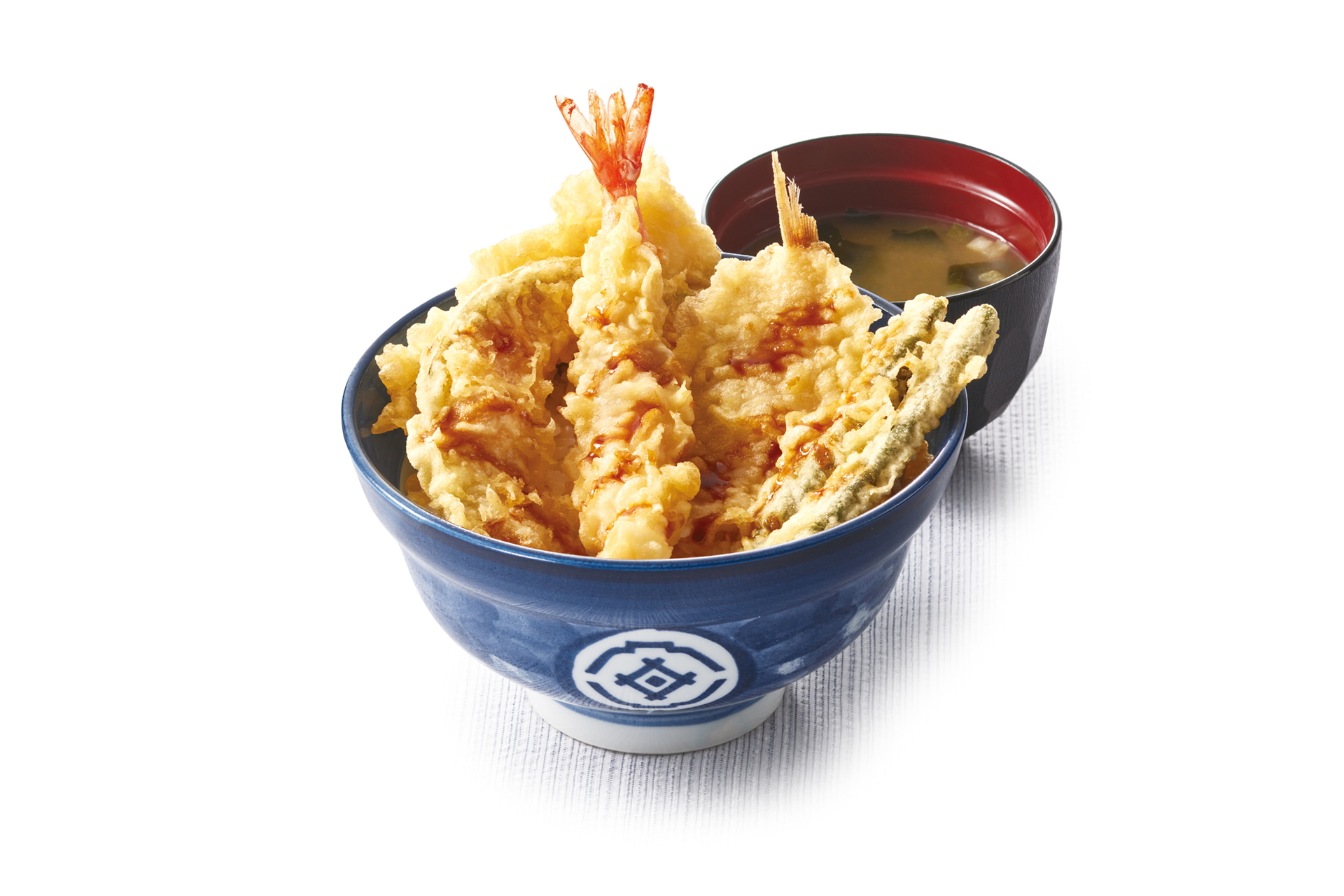「てんやの天丼（みそ汁付）」（690円）