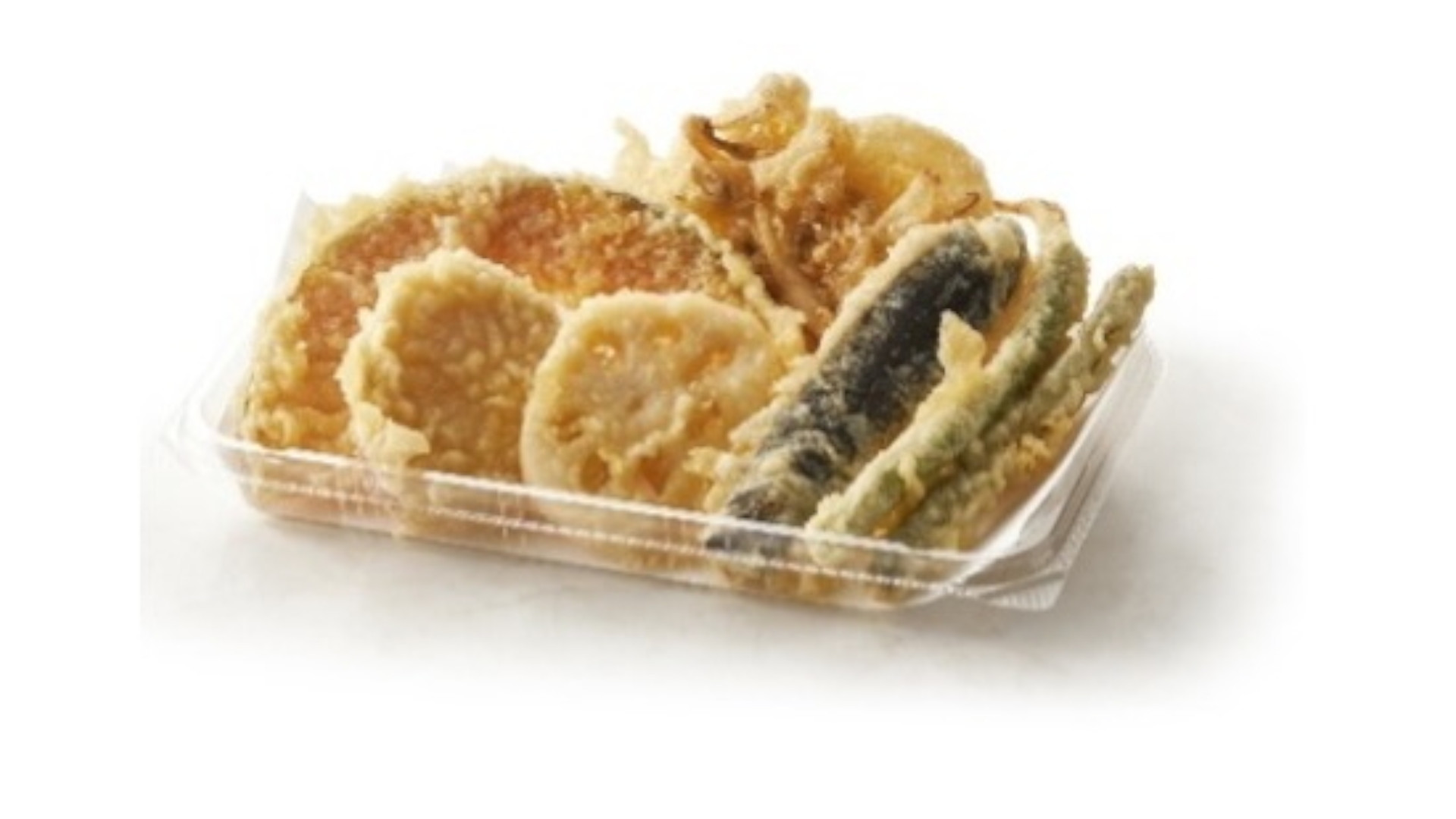 「野菜天ぷら盛合わせ」（560円）