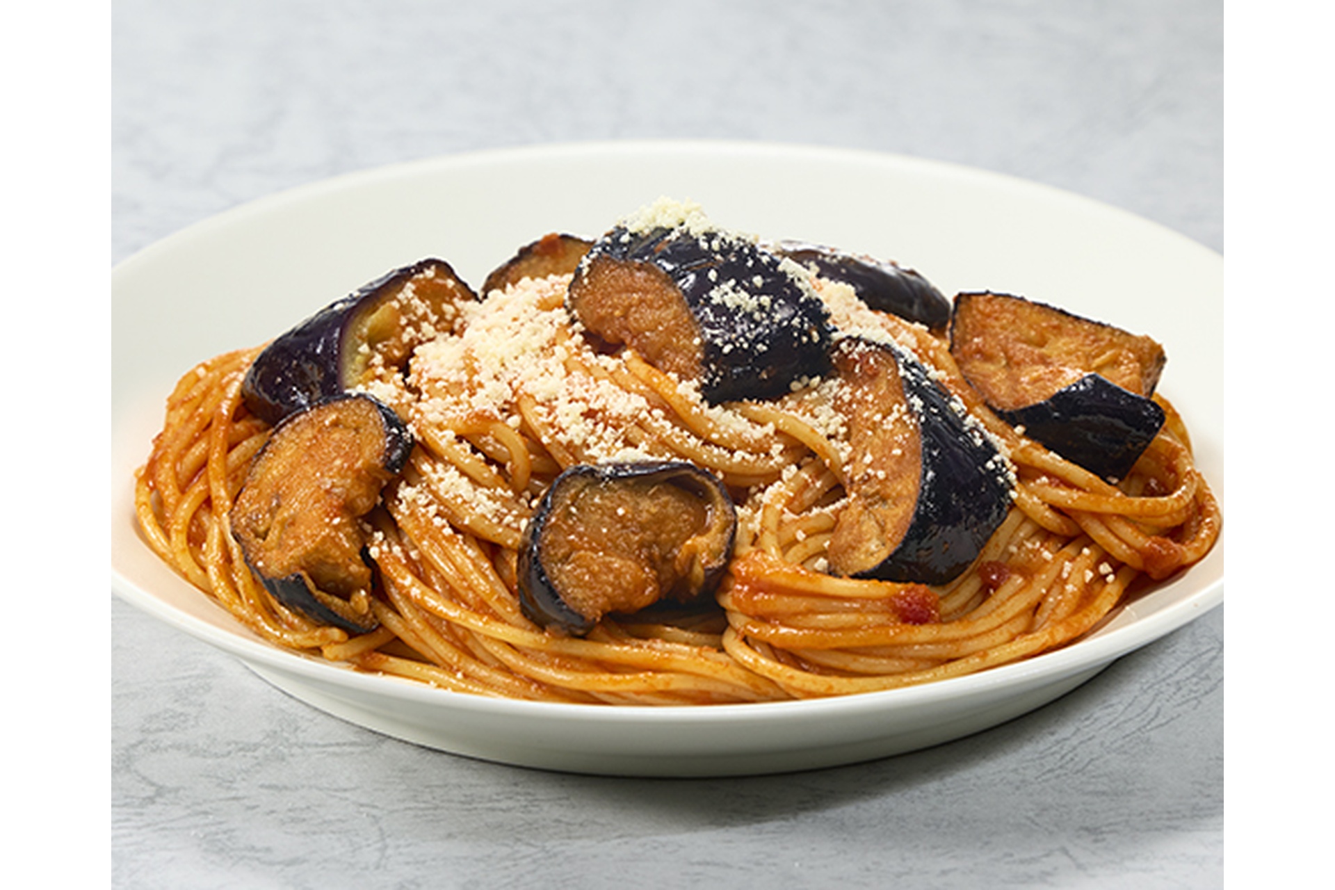 アッラノルマ（ナスとトマトのパスタ）