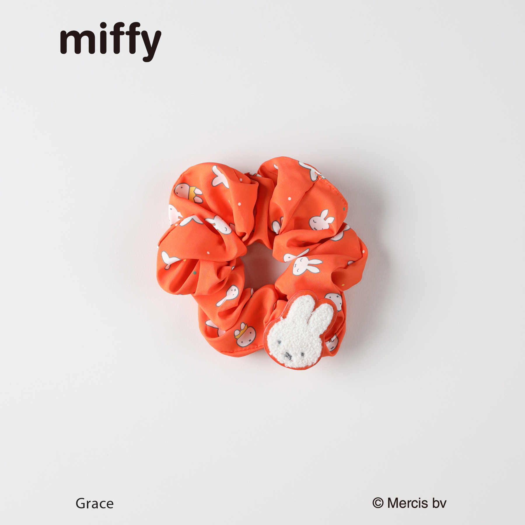 「miffy シュシュ」（オレンジ）