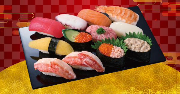 本ずわいがに入り「贅沢かに盛」（1296円）