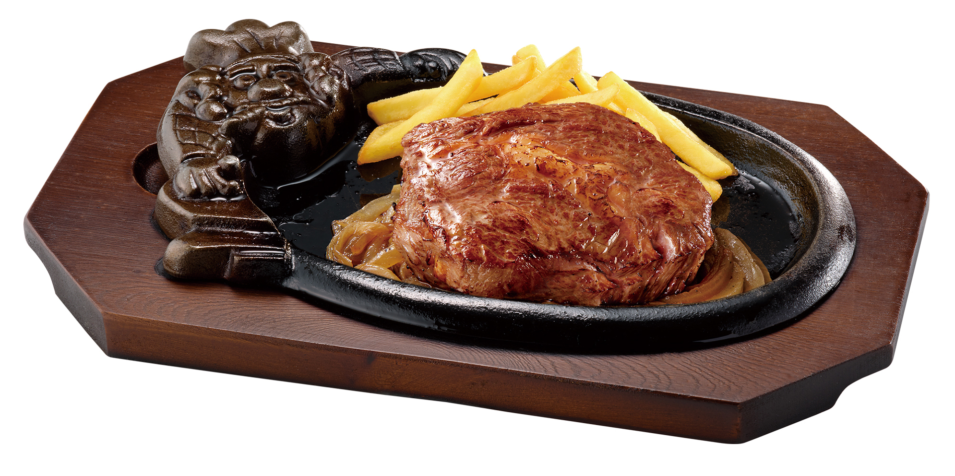 「炭焼きぶどう牛リブロースステーキ（単品・150g）」（3168円）