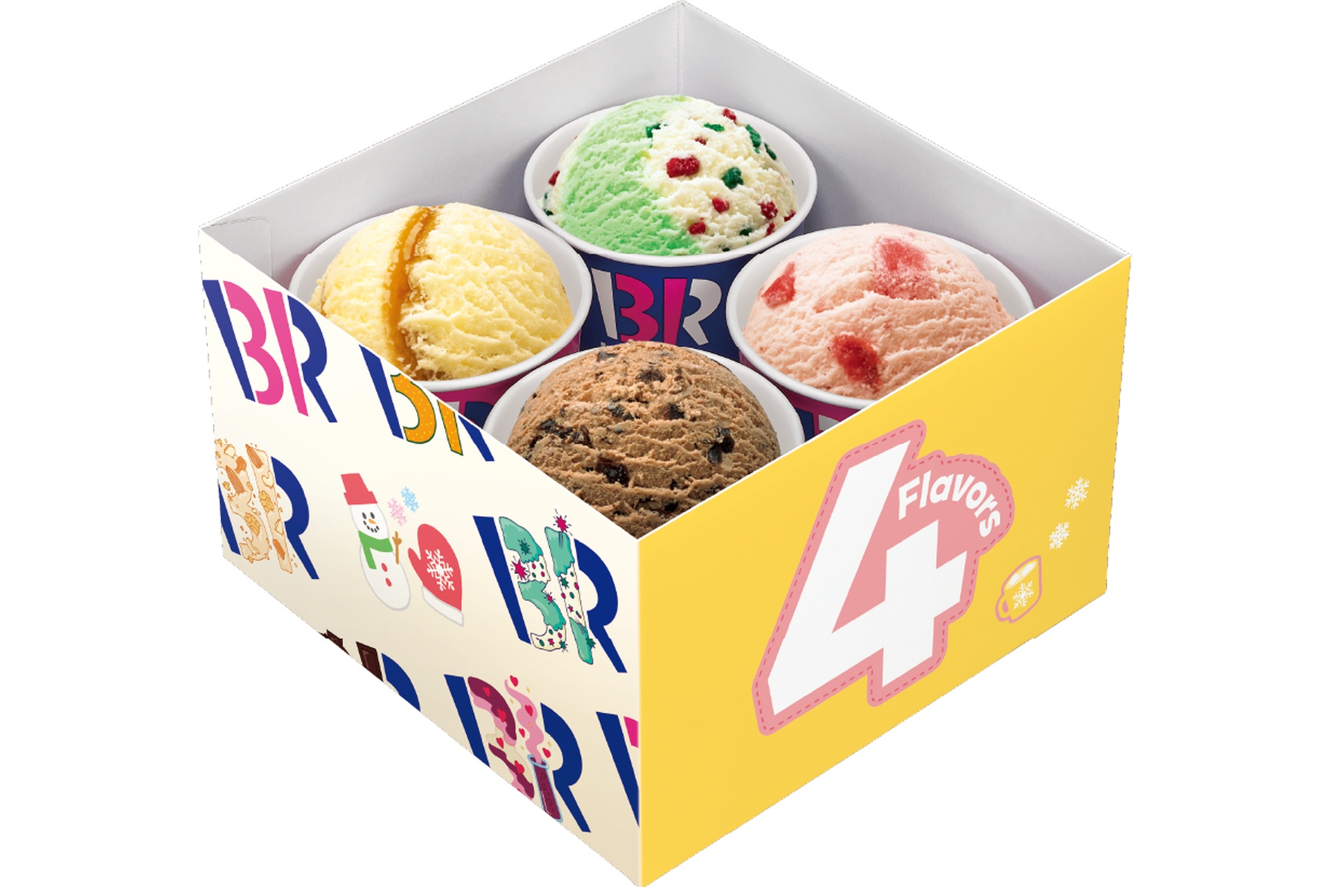 冬限定デザイン「ウィンターバラエティボックス」