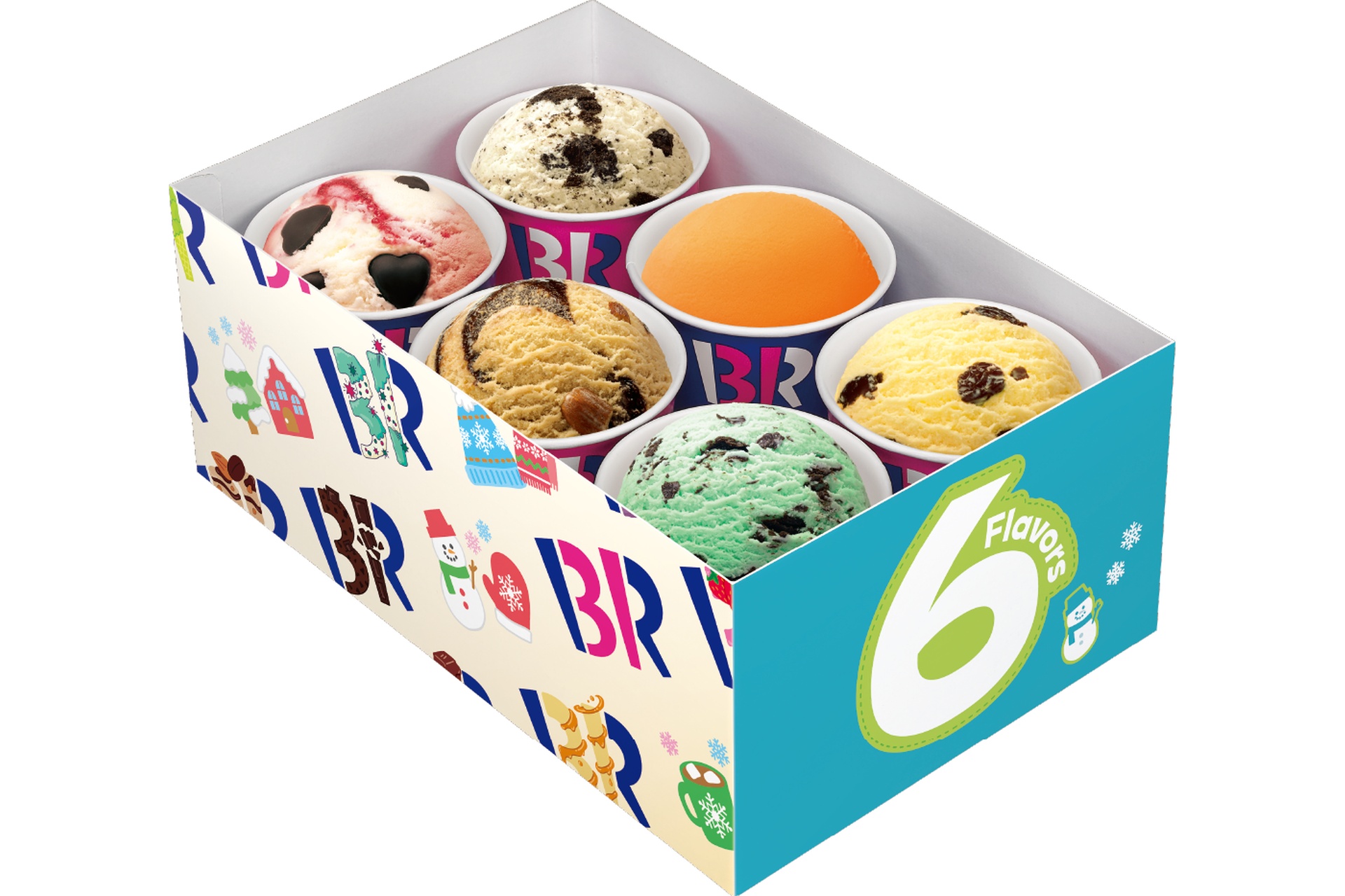 冬限定デザイン「ウィンターバラエティボックス」