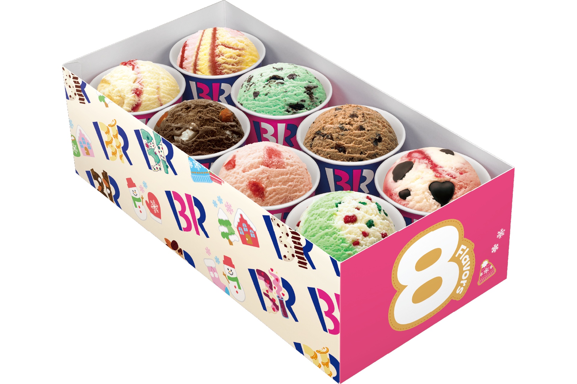 冬限定デザイン「ウィンターバラエティボックス」