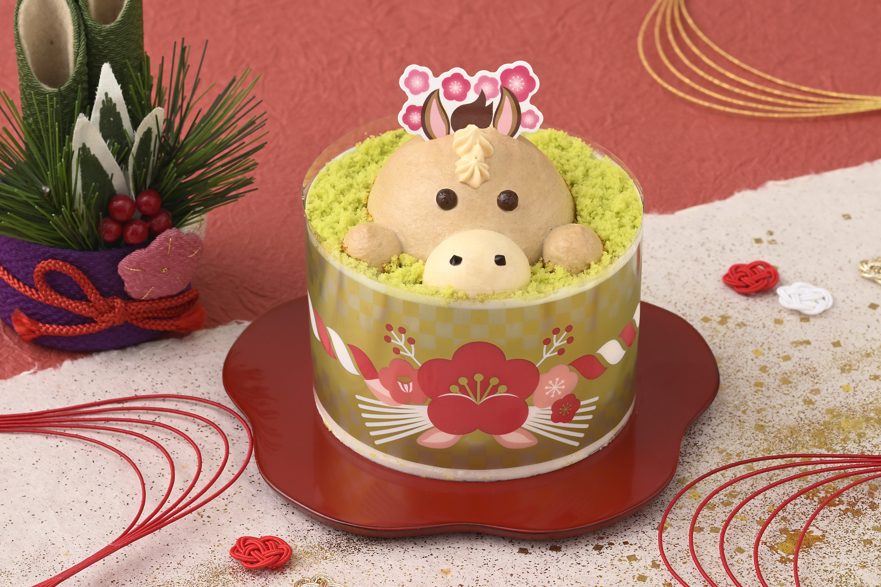 銀座コージーコーナー「干支のケーキ（午）」