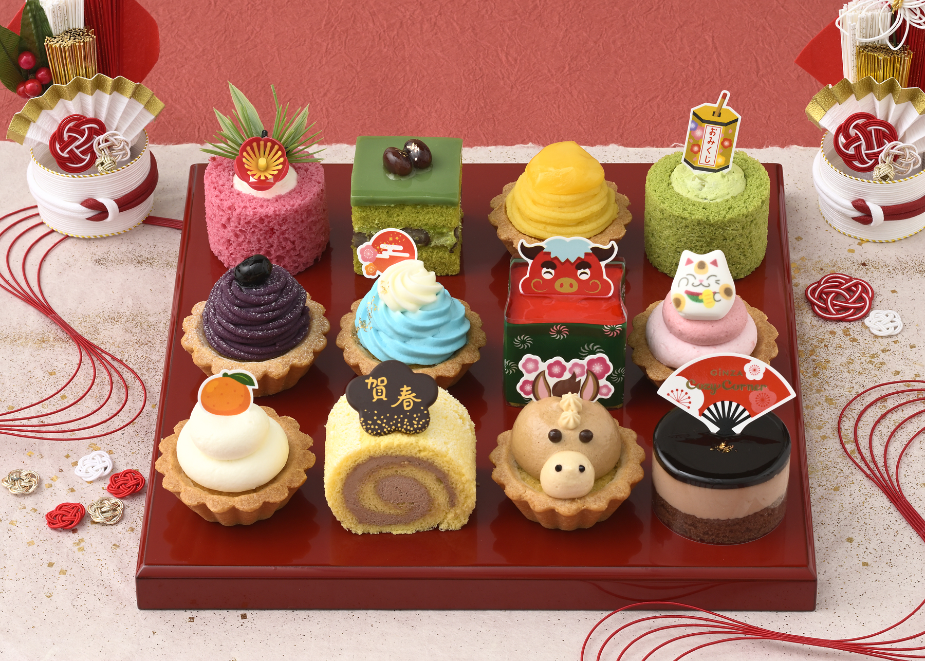 「スイーツおせち（12個入）」（4212円）