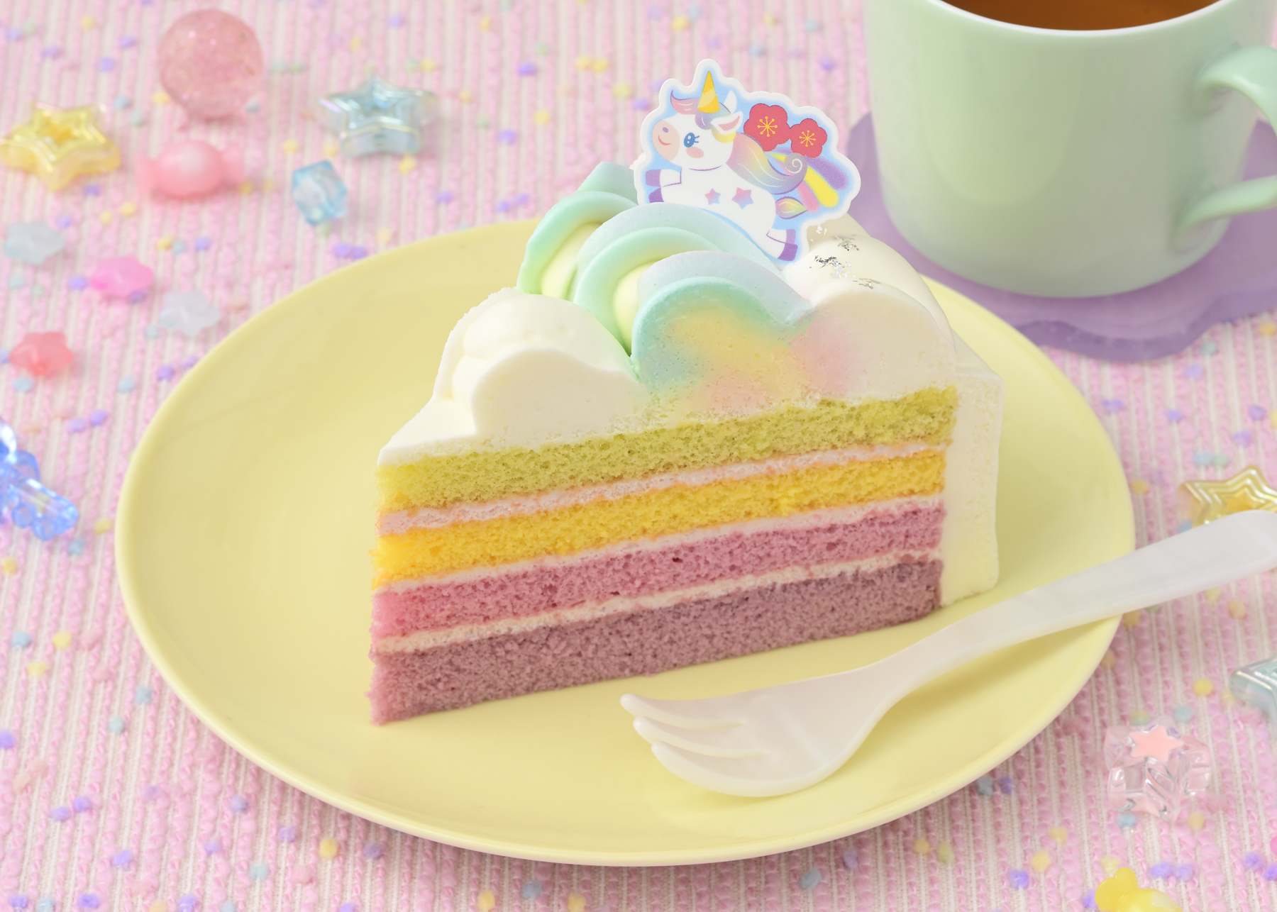 「夢見るレインボーユニコーン」（518円）