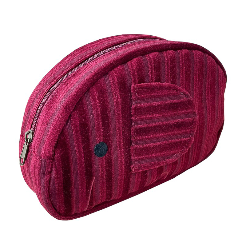 ソファー柄どむぞうくんポーチ