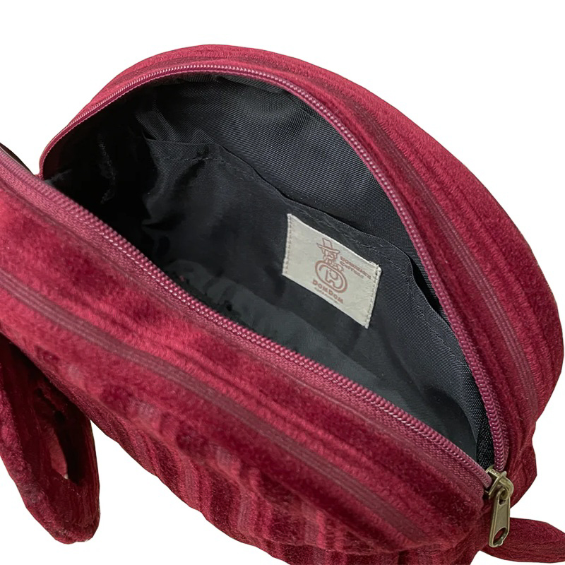 ソファー柄どむぞうくんポーチ