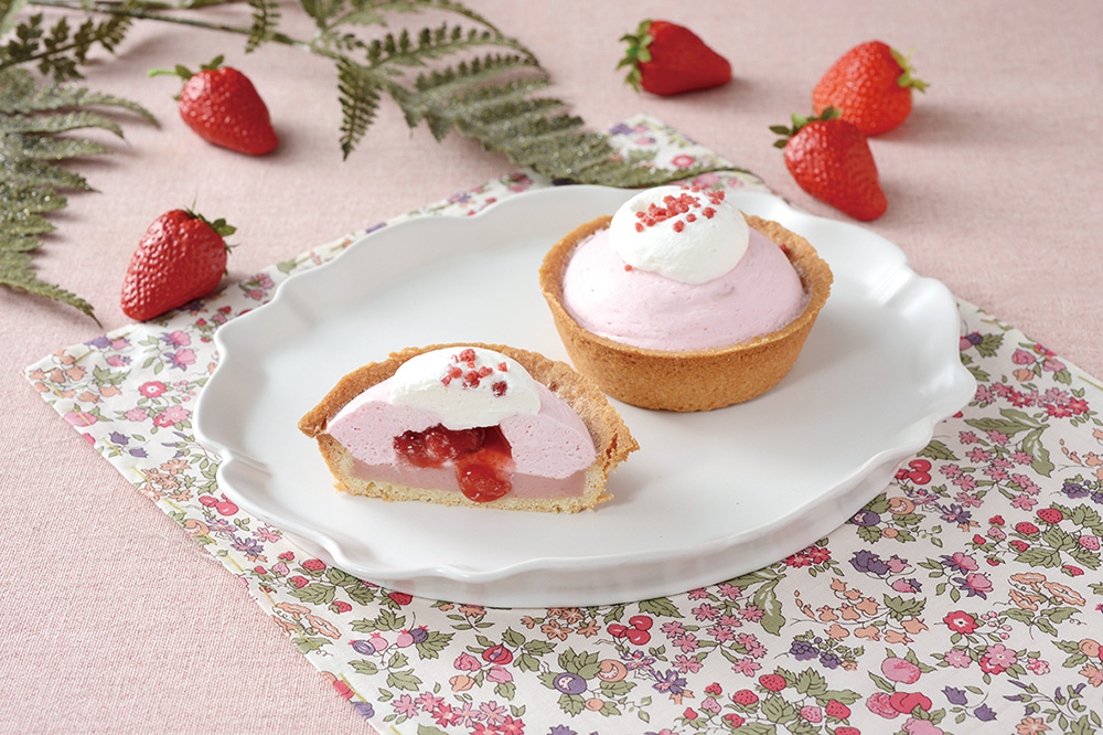 「Uchi Café いちごミルクのタルト」（292円）