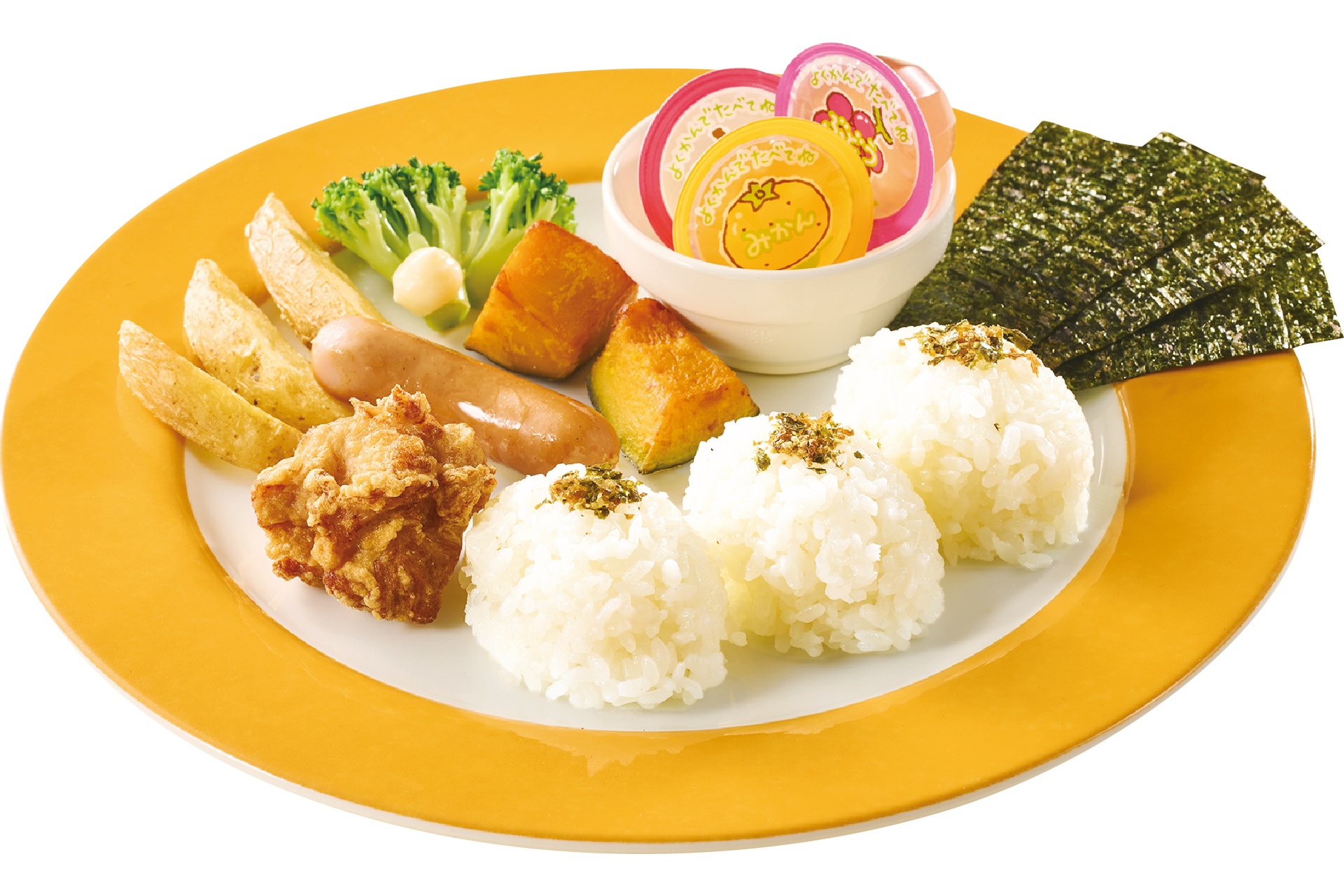 おこさまおにぎりプレート（ゼリー・ガチャコイン付き）