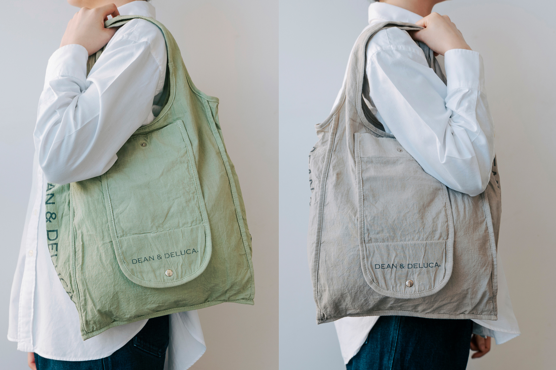 DEAN & DELUCA「天然染めショッピングバッグ 葡萄」