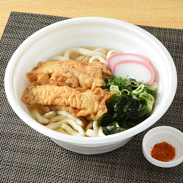 「九州産鶏むね肉使用 とり天うどん」