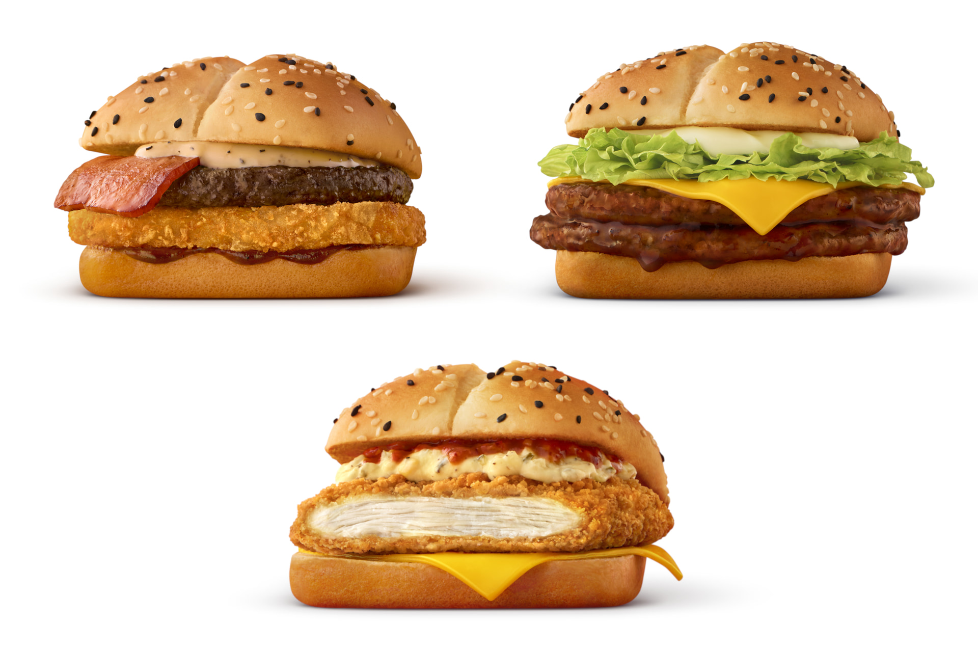 マクドナルドの“ドラクエバーガー”3種