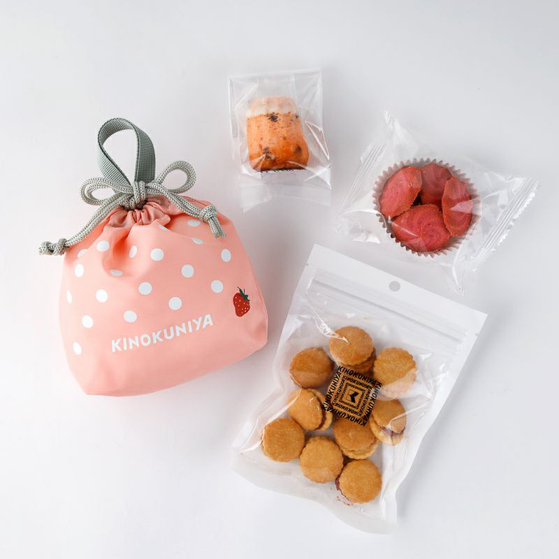 紀ノ国屋 いちごスイーツバッグ（ピンク）