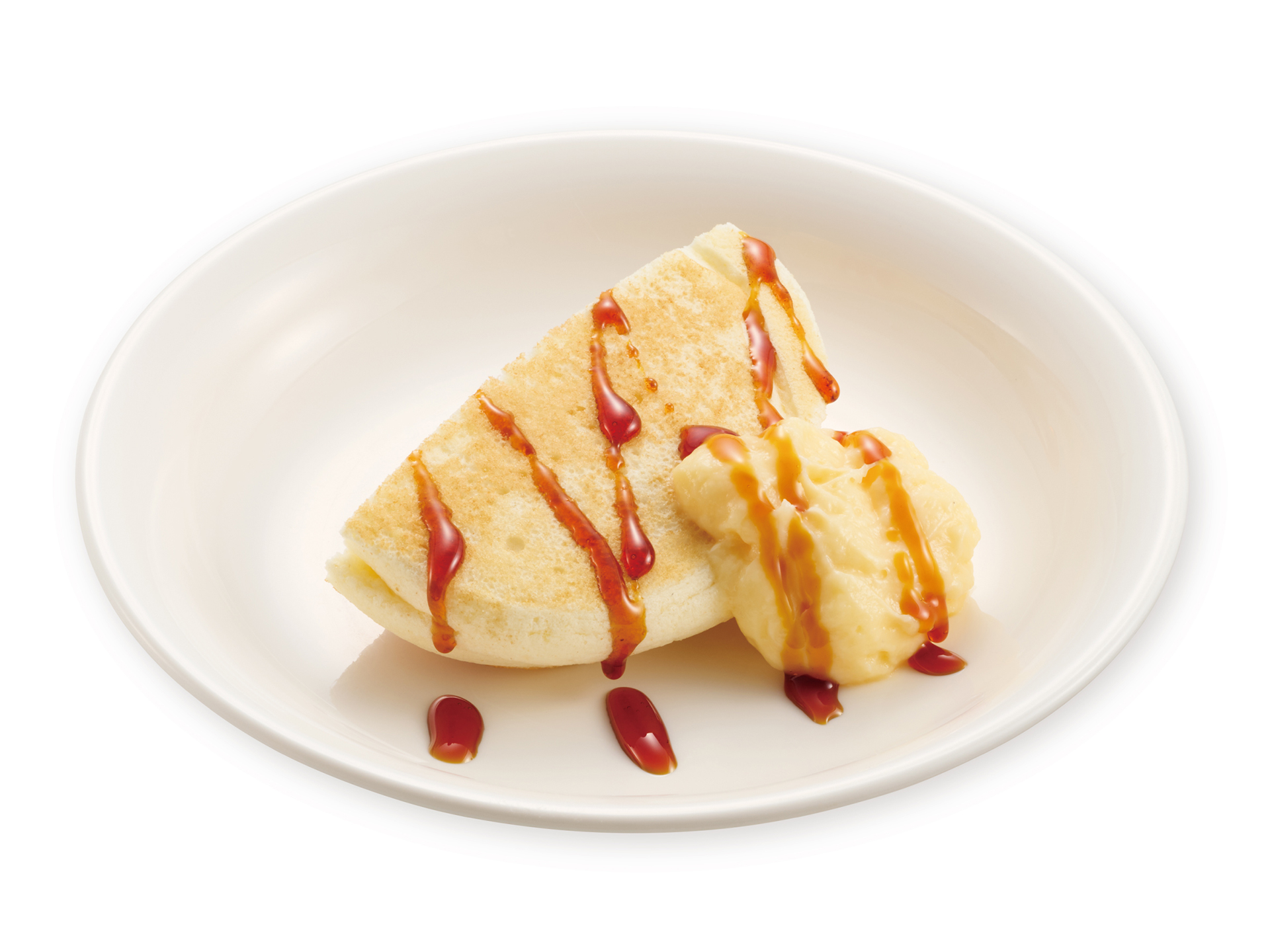 マダガスカル共和国の料理「マダガスカルバニラパンケーキ」（115円）