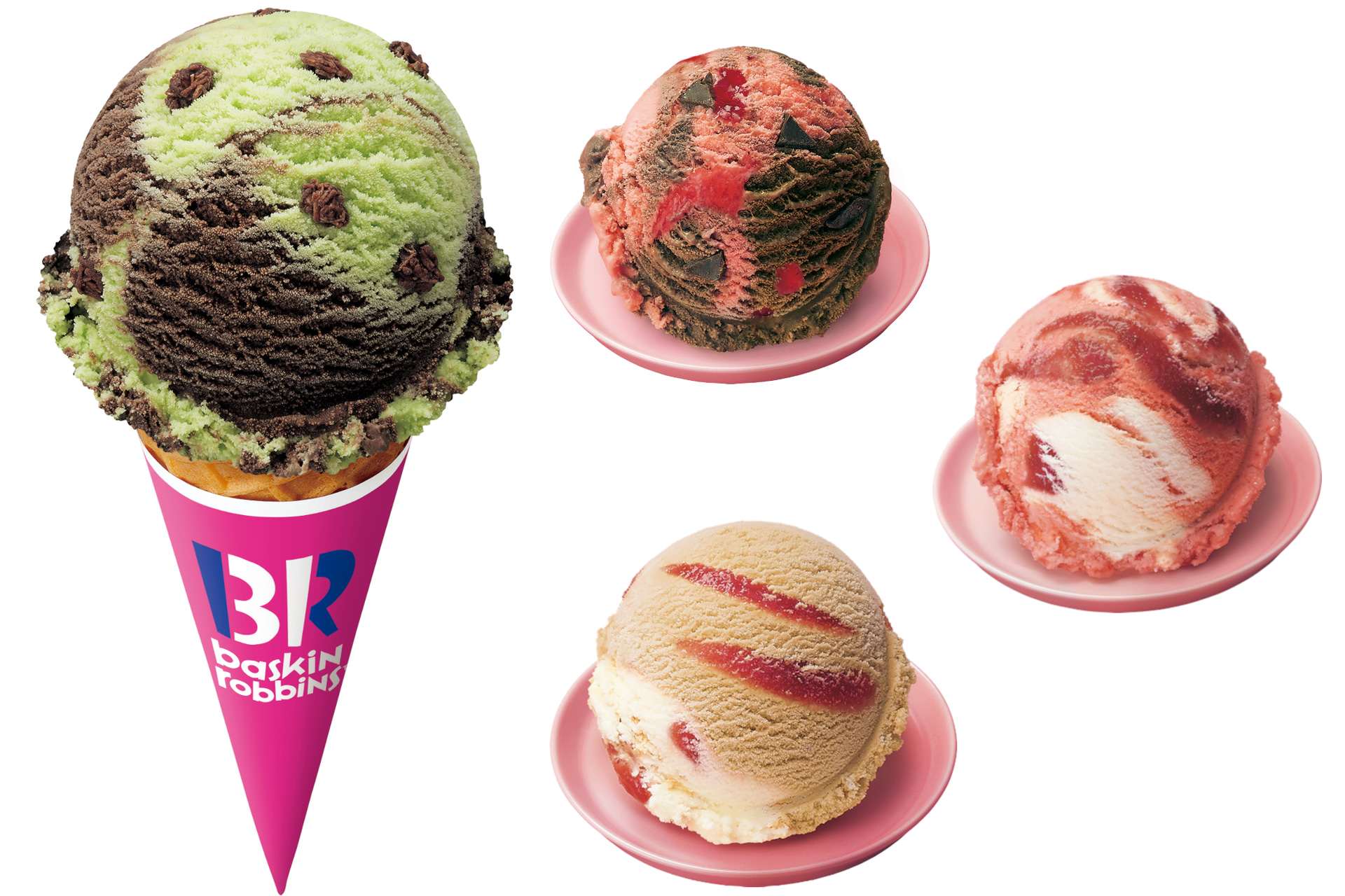 サーティワンの「ストロベリー＆チョコレート コレクション」