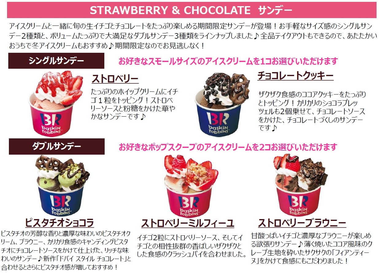 STRAWBERRY＆CHOCOLATEサンデー