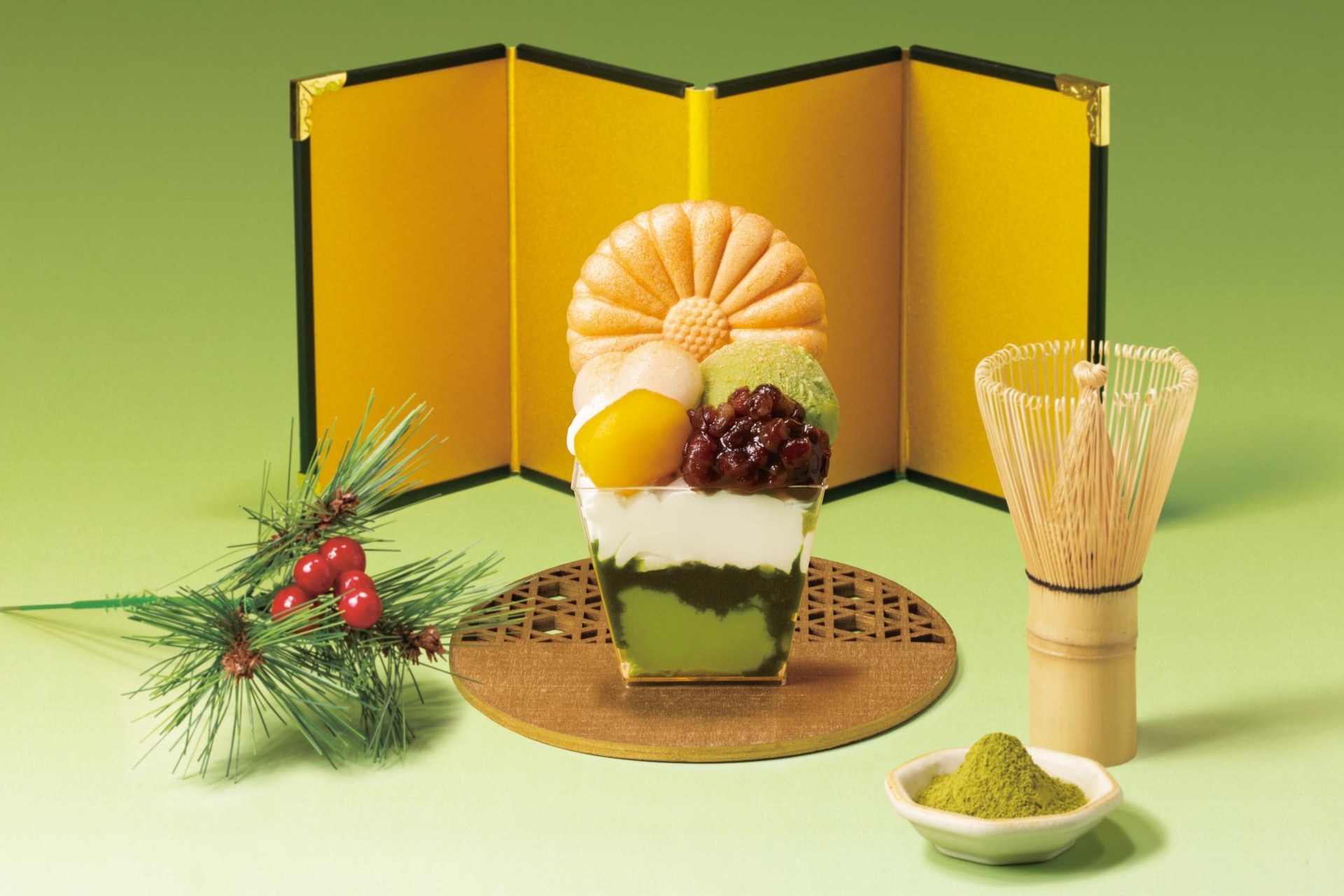 芳醇宇治抹茶パフェ