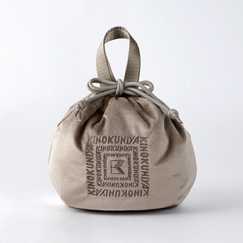 紀ノ国屋 保冷巾着 ハチワレ