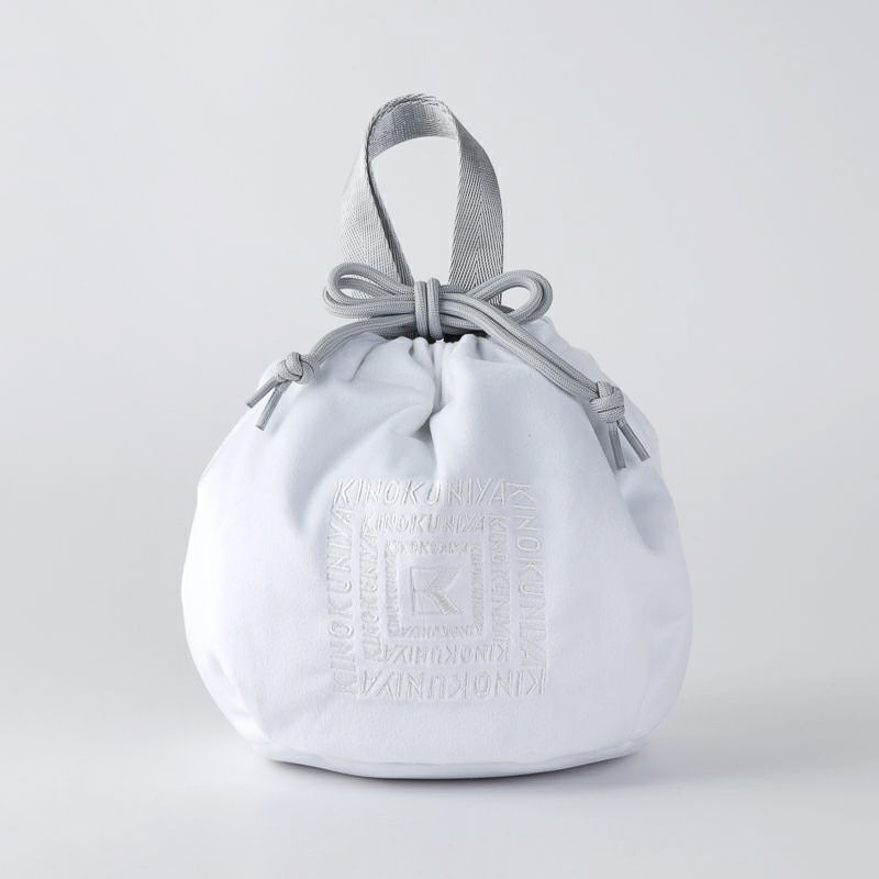 紀ノ国屋 保冷巾着 白猫