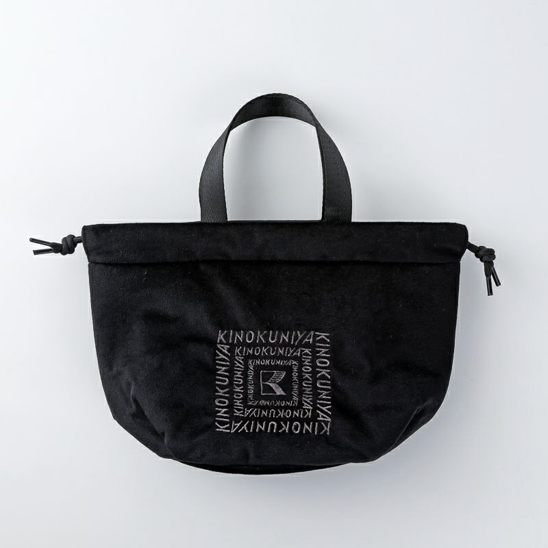 紀ノ国屋 保冷巾着 黒猫