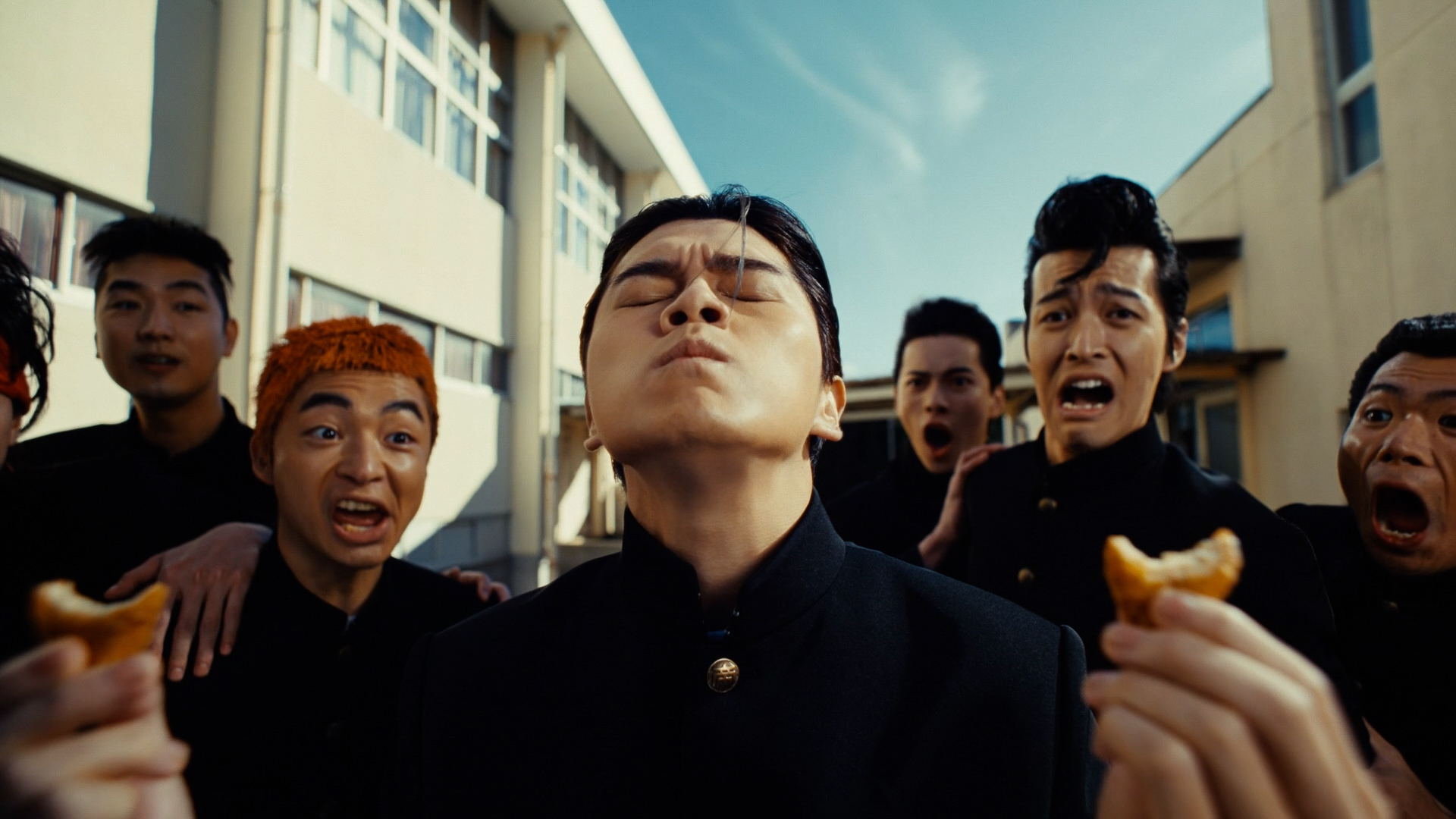 俳優の眞栄田郷敦さんがマンガ「ろくでなしBLUES」の主人公“前田太尊”姿の“眞栄田太尊”として登場する新CM