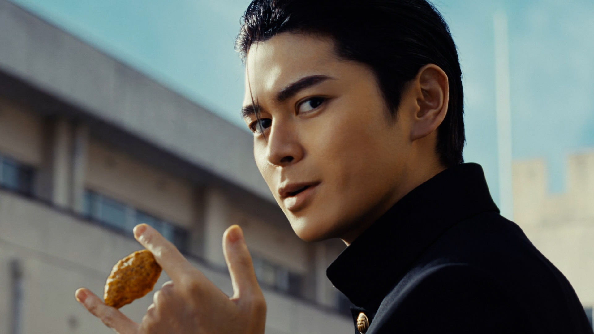 俳優の眞栄田郷敦さんがマンガ「ろくでなしBLUES」の主人公“前田太尊”姿の“眞栄田太尊”として登場する新CM