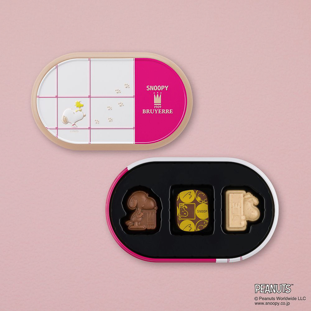 「スヌーピー meets ブリュイエール オーバルティン」（1296円）