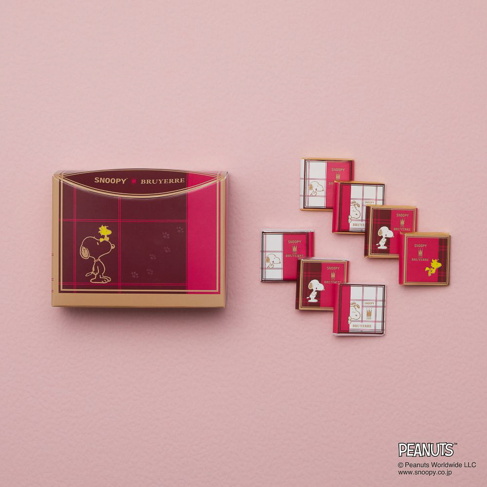 「スヌーピー meets ブリュイエール ポートレートチョコ 7」（745円）
