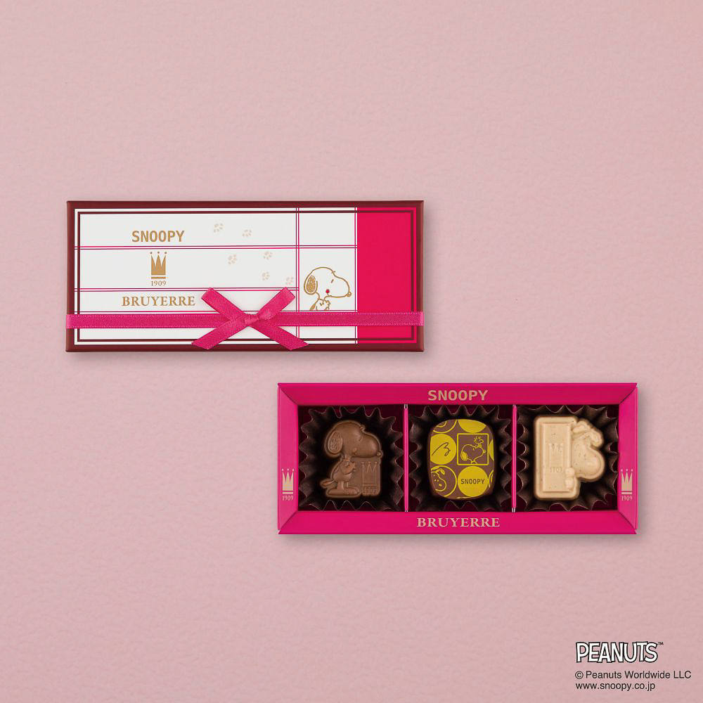 「スヌーピー meets ブリュイエール セレクション 3」（972円）