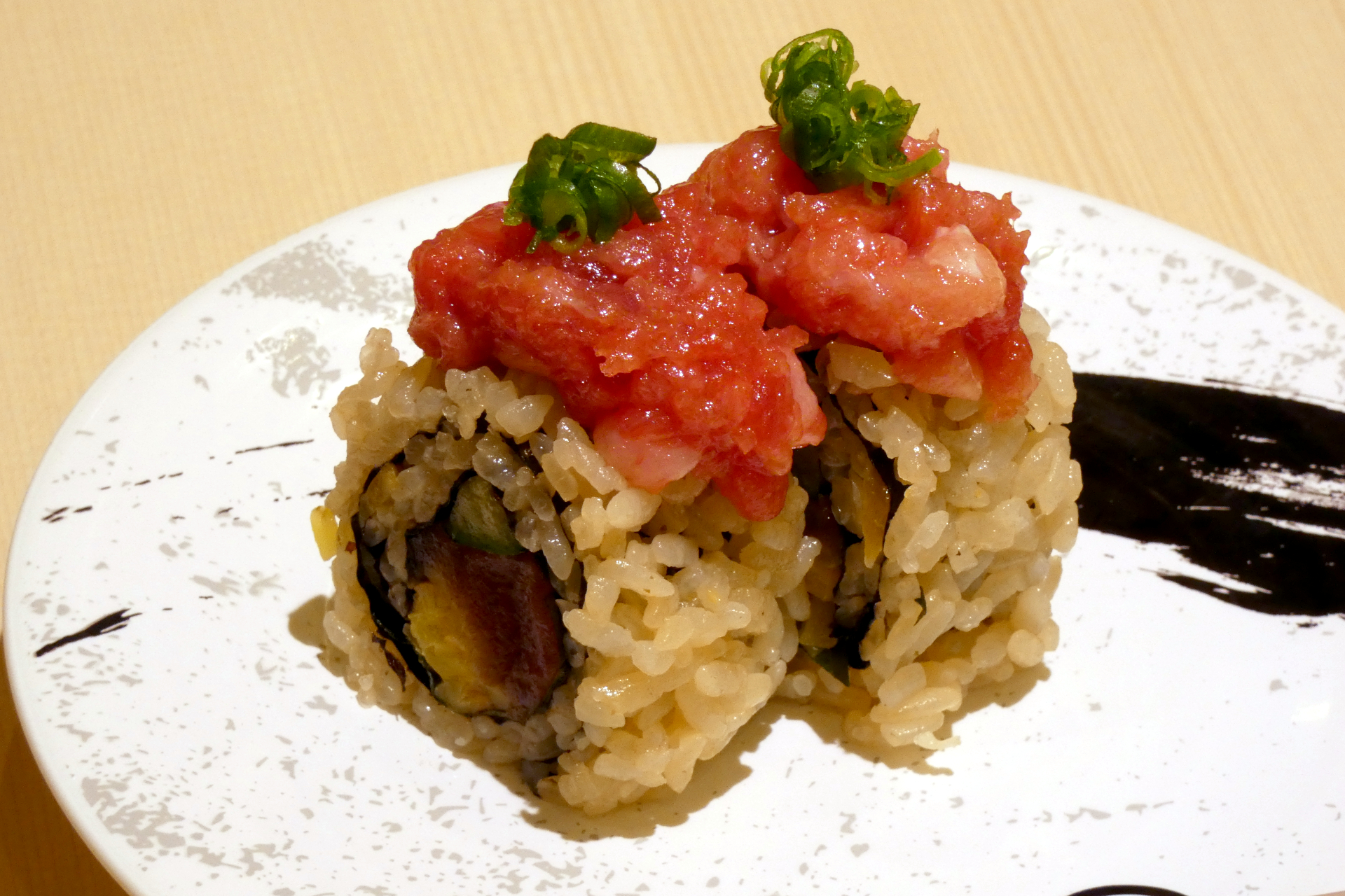 たたき身のっけまぐたくロール