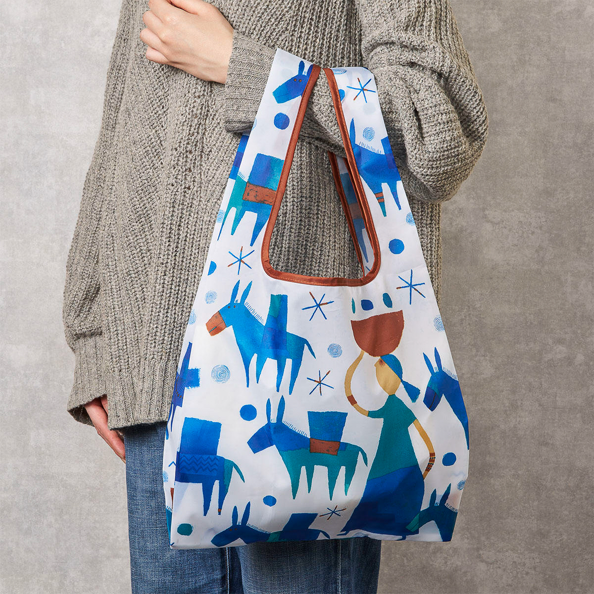 「オリジナル エコバッグ」（ブルー）