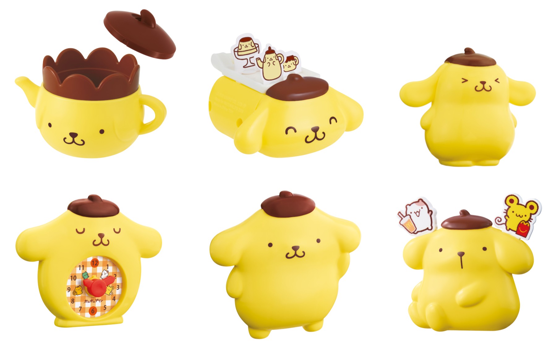 マクドナルド ハッピーセット「ポムポムプリン」