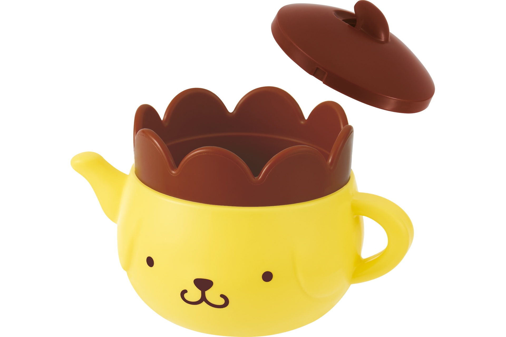ポムポムプリン ティーポット型 こものいれ