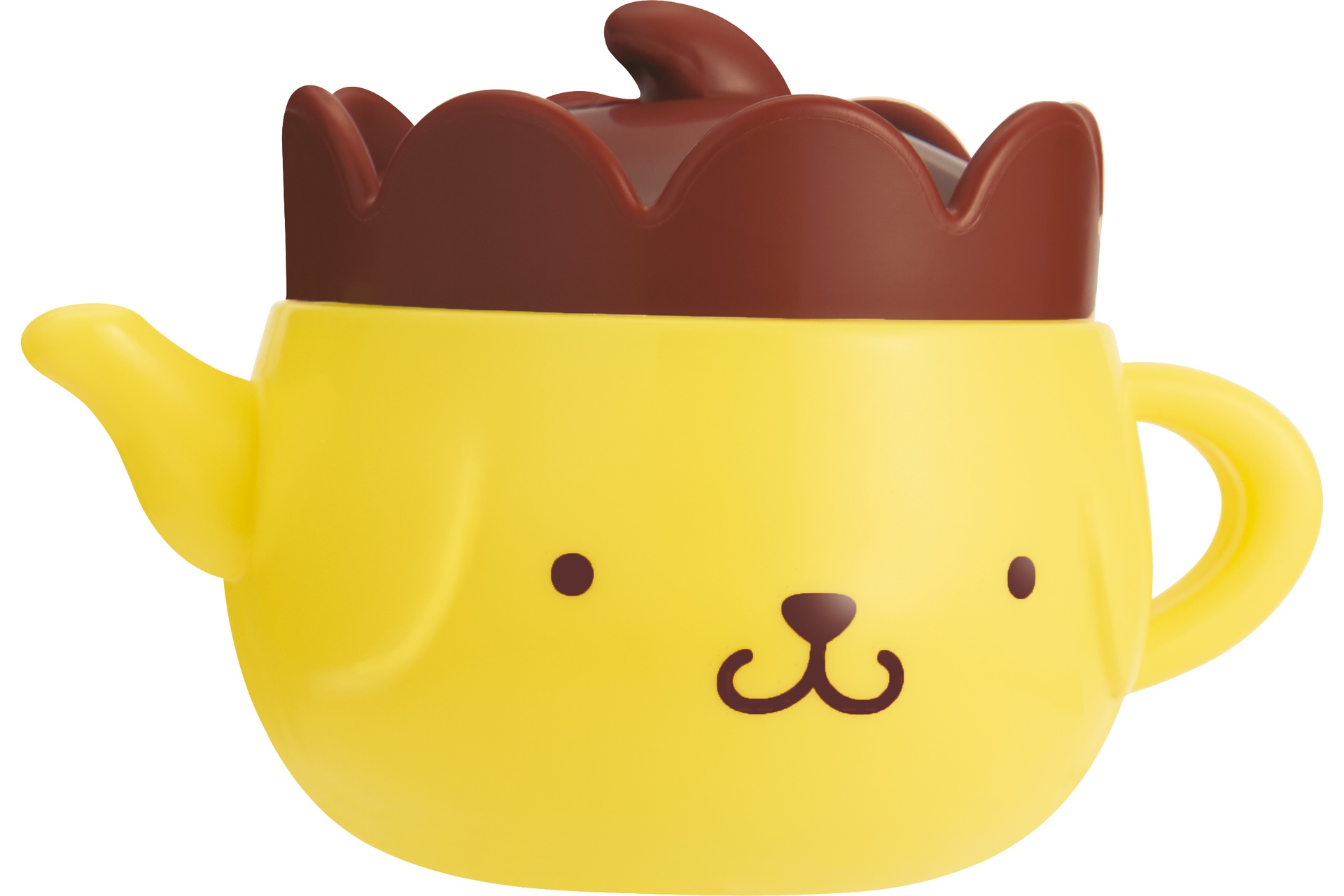 ポムポムプリン ティーポット型 こものいれ