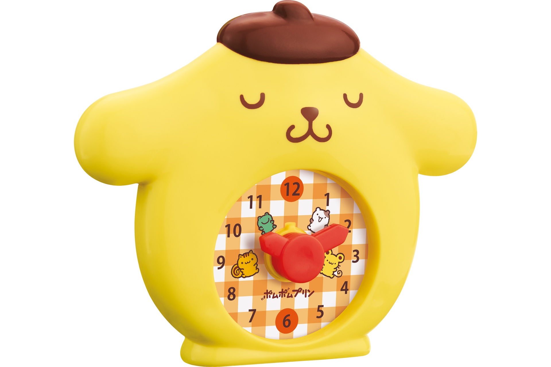 ポムポムプリン とけい型メモスタンド