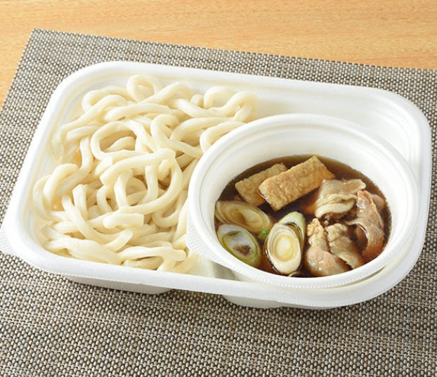 「埼玉県産深谷ねぎ使用 武蔵野風つく汁肉うどん」（646円）