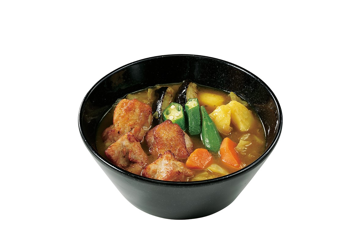 「ローストチキンスープカレー」（1110円）
