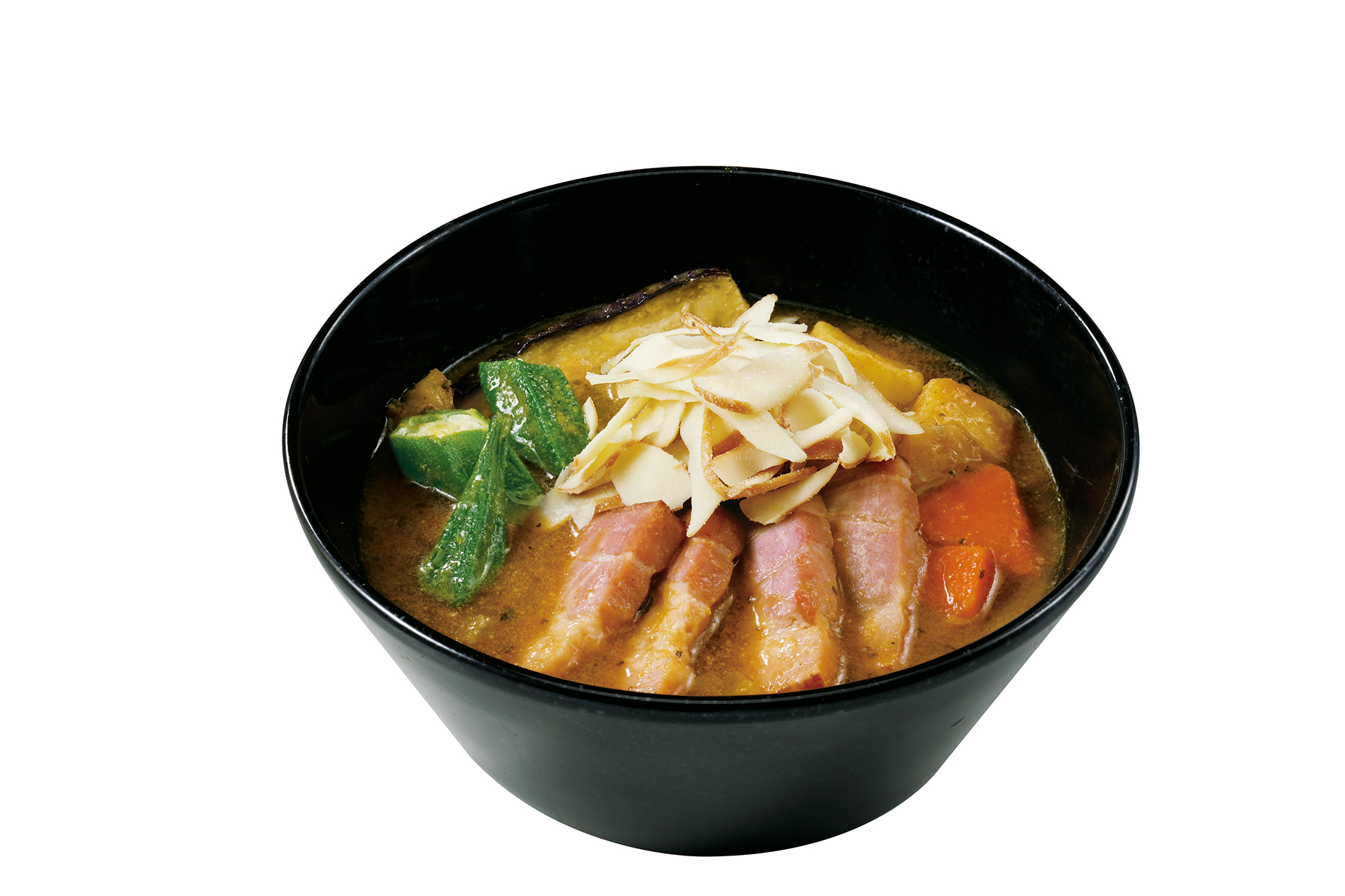 「厚切りベーコンとスモークチーズのスープカレー」（1160円）